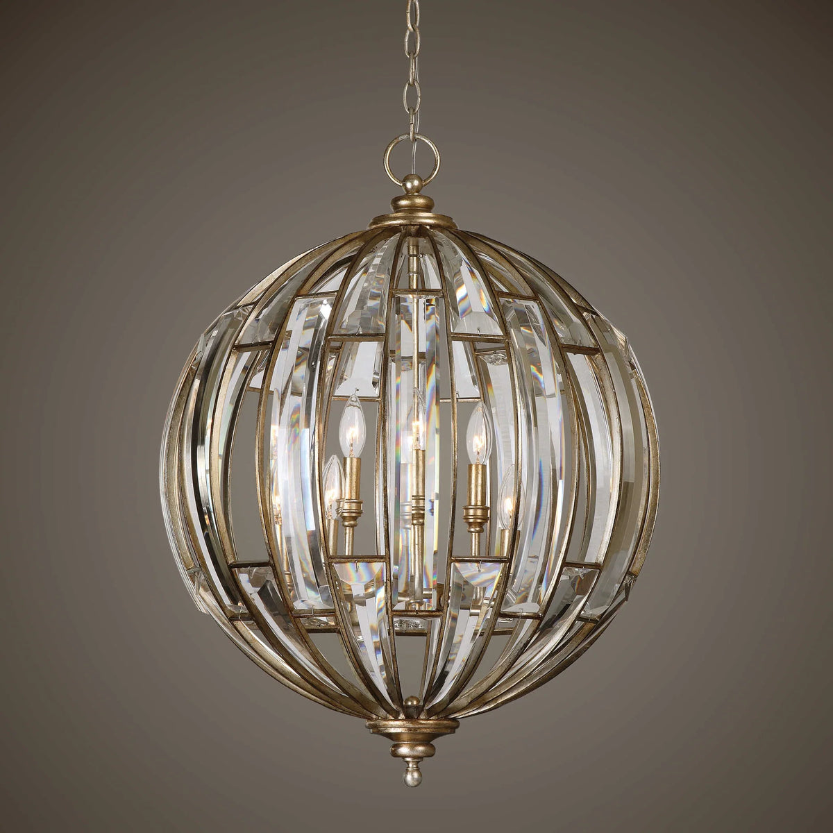 6 Light Sphere Pendant