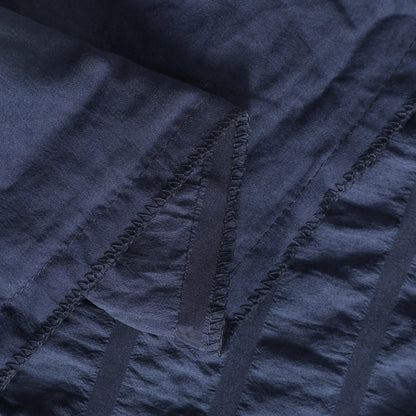 Bedsum Soft Bedding Set, Seersucker Textured Stripe Washed Microfiber Pattern Duvet Cover Set with Zipper Closure