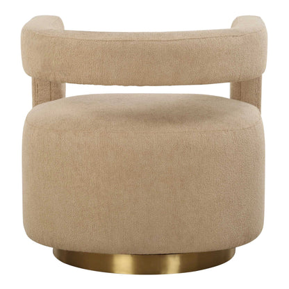 Boucle Swivel Chair