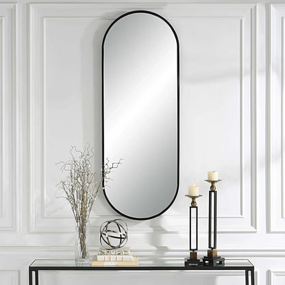 Minimalist Oval Mirror