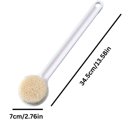 Long-Handled Bath Brush for Effortless Exfoliation and Lathering