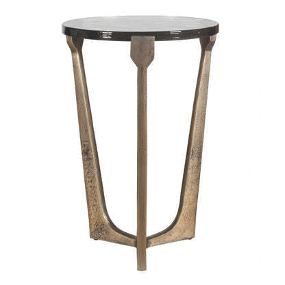 Outdoor Brass Accent Table