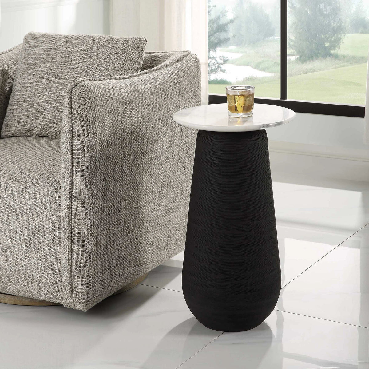 Marble Accent Table