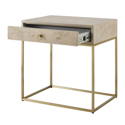 Light Washed Maple Side Table