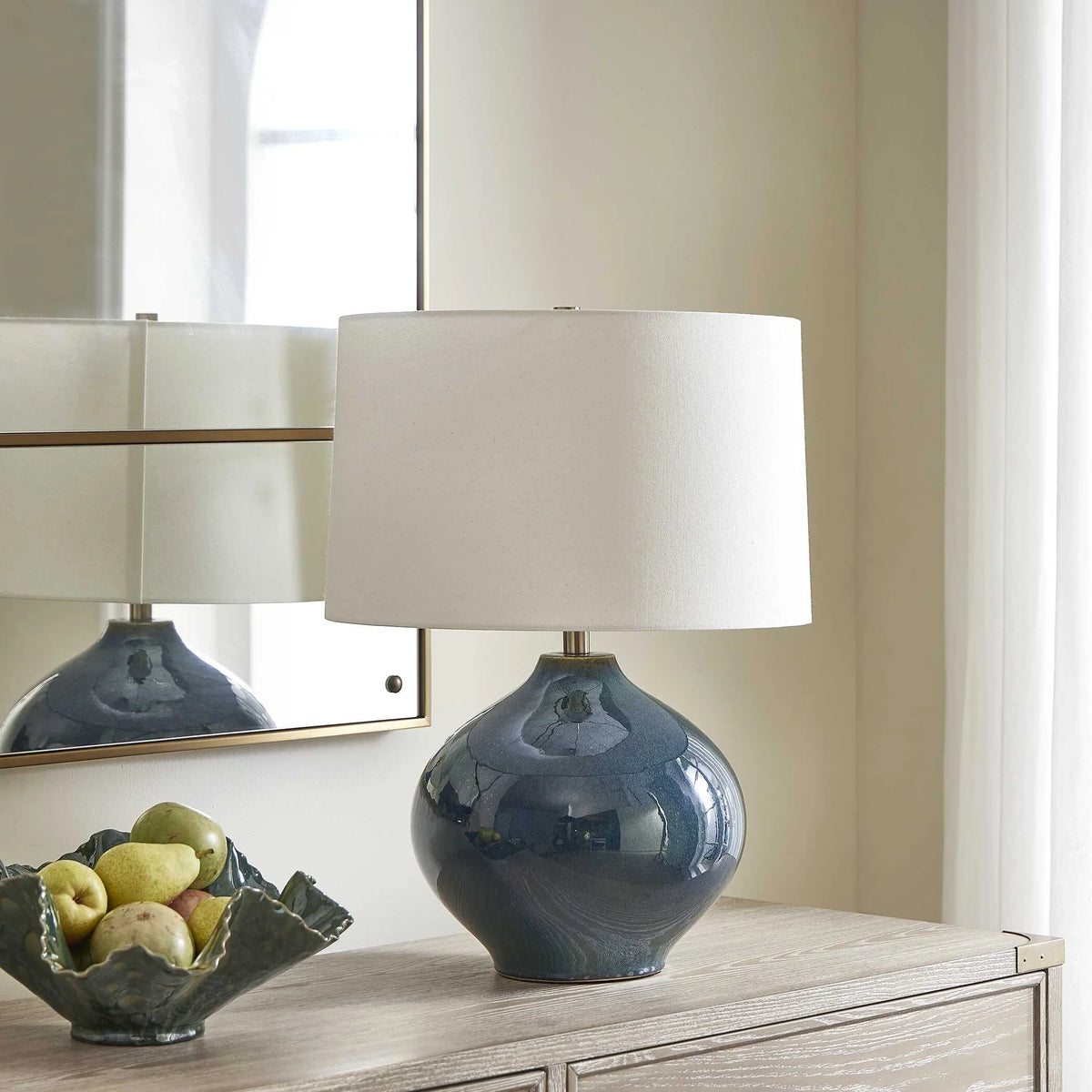 Deep Blue Table Lamp