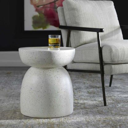 Cast Resin Accent Table