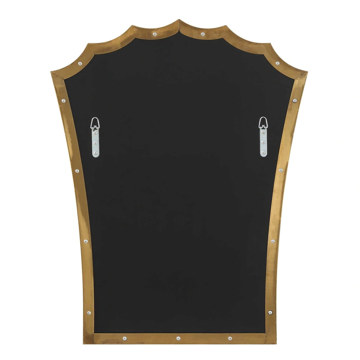 Scalloped Arched Vanity Mirror