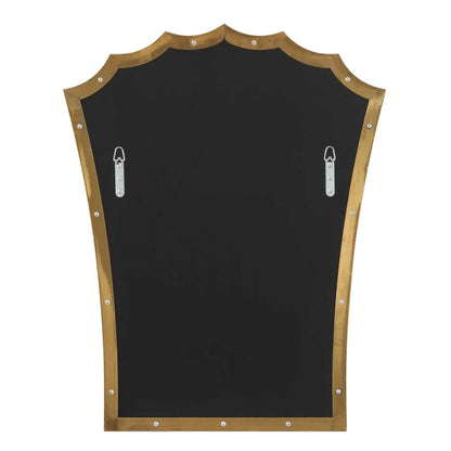 Scalloped Arched Vanity Mirror