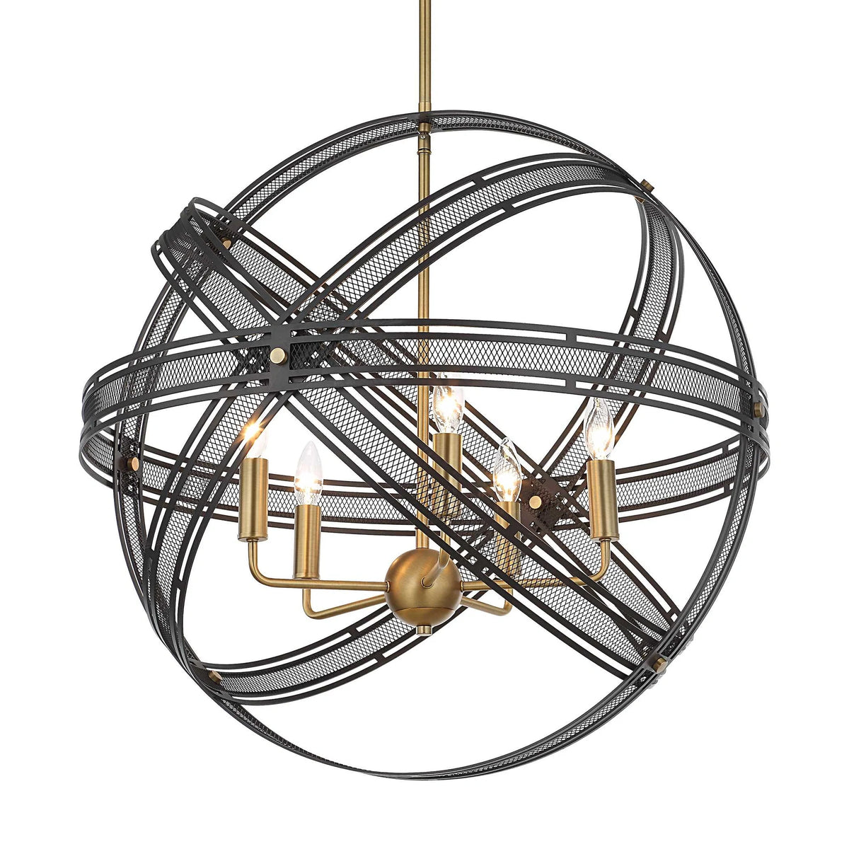 5-Light Sphere Pendant