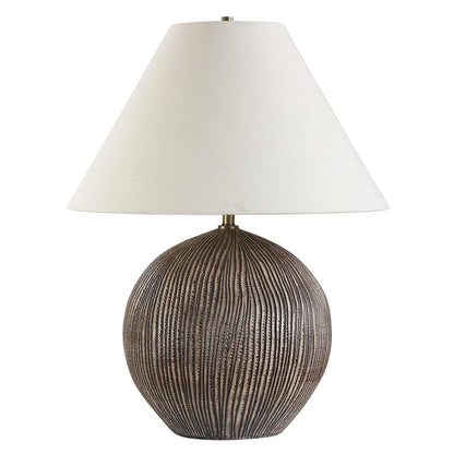 Dark Brown Table Lamp