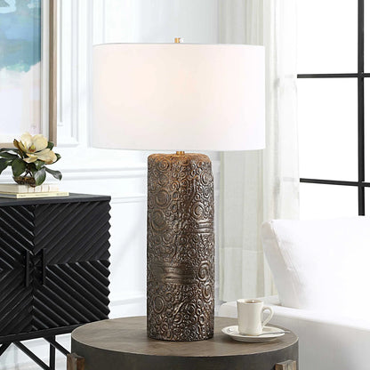 Brass Table Lamp