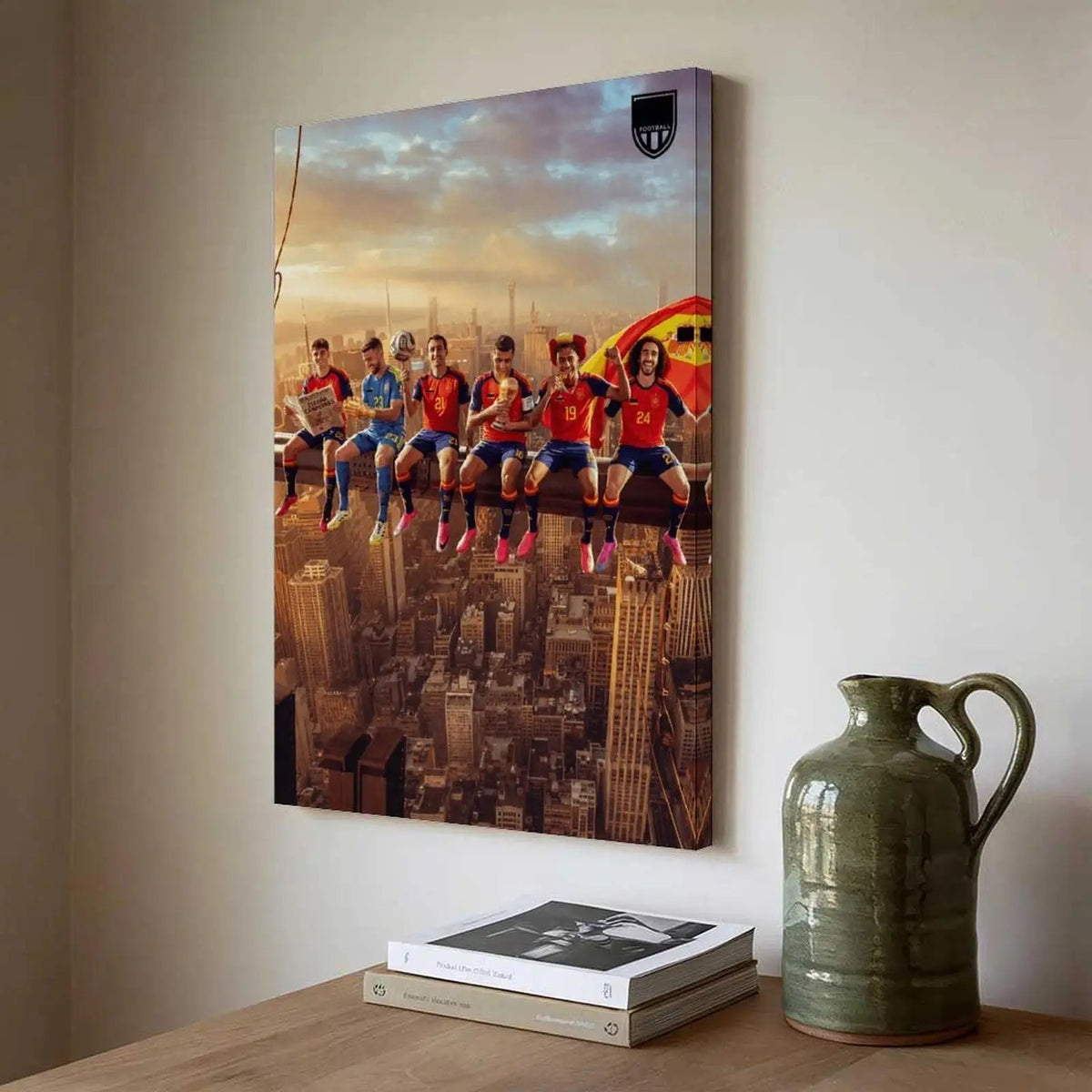 Spain Team 2026 Championship Canvas Wall Poster
