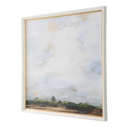Blue Landscape Print