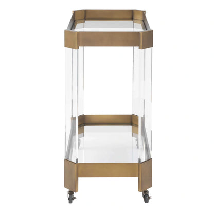 Bronze Bar Cart