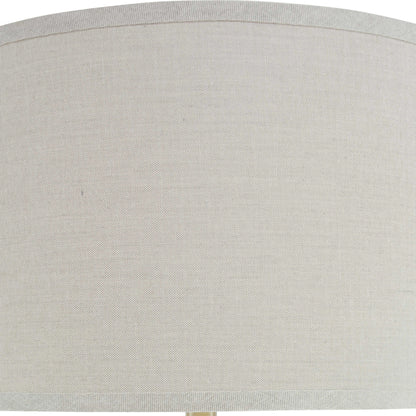 Gray Glass Table Lamp