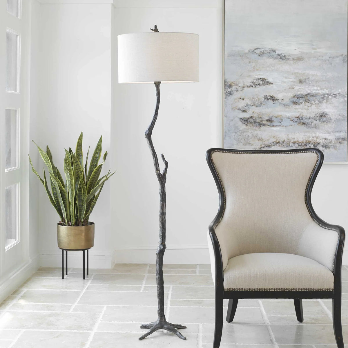 Rustic Floor Lamp