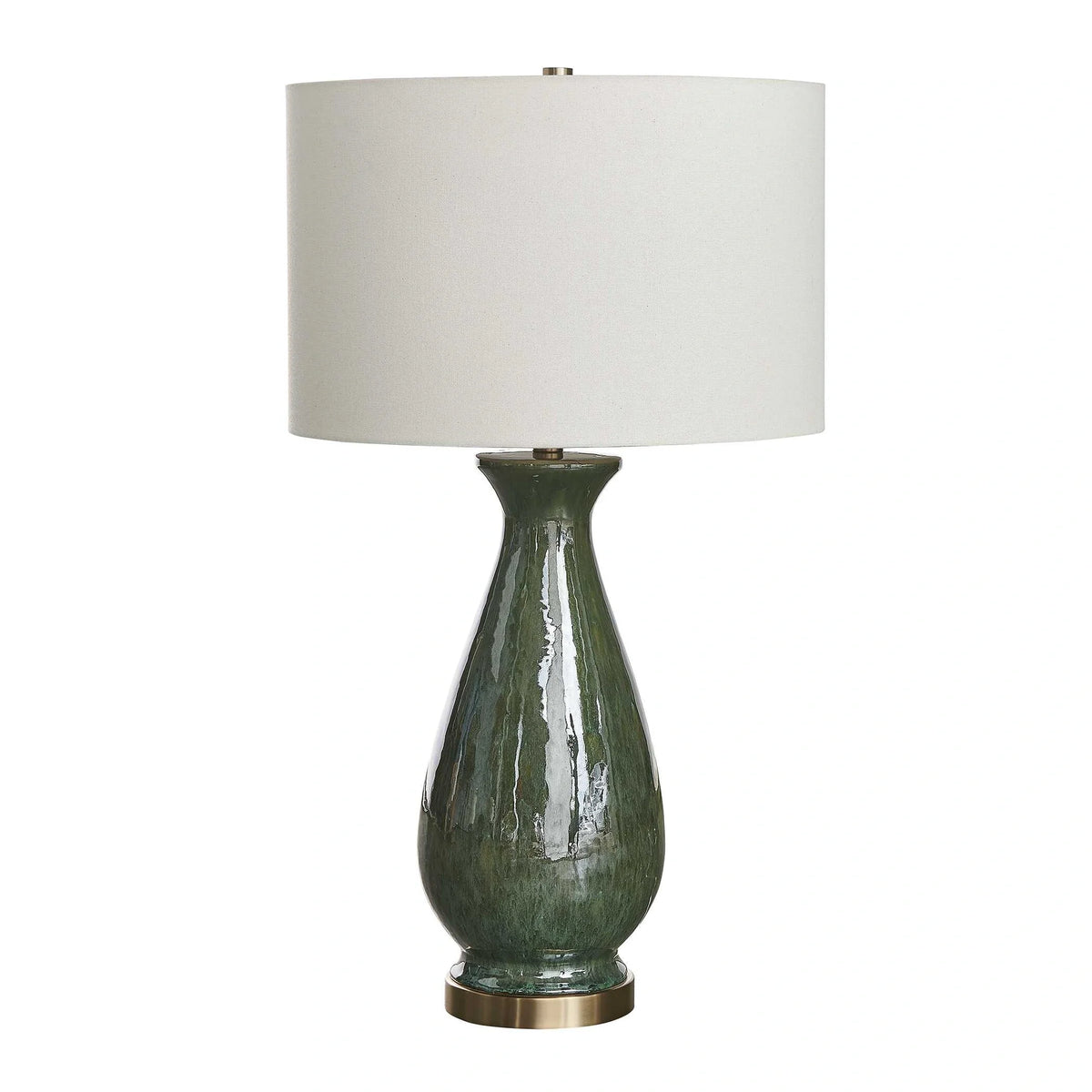 Deep Green Table Lamp