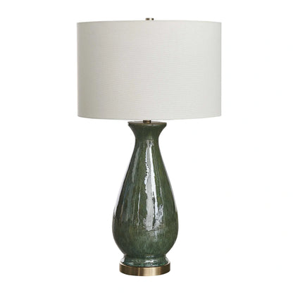 Deep Green Table Lamp