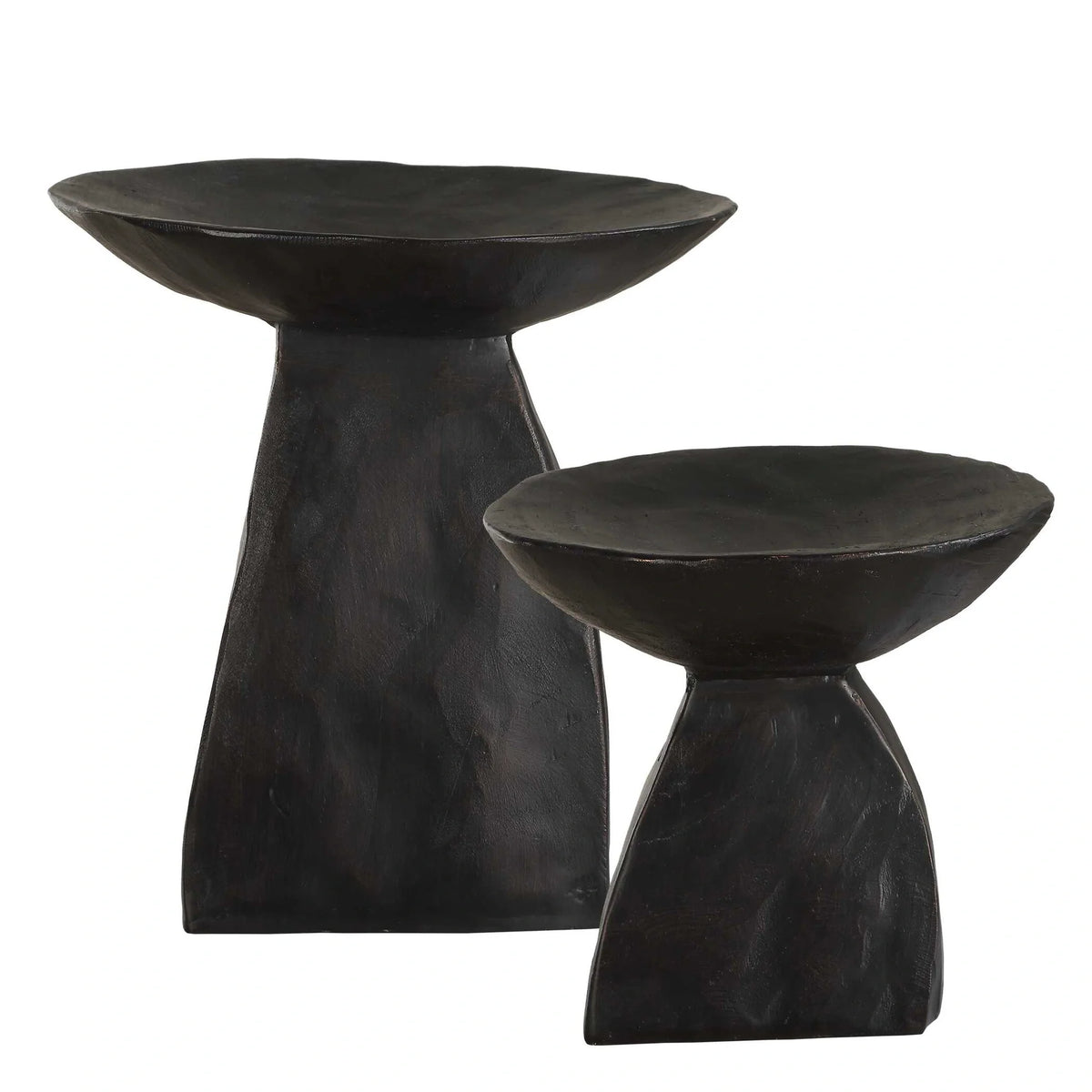 Pedestal Bowls, Set of 2