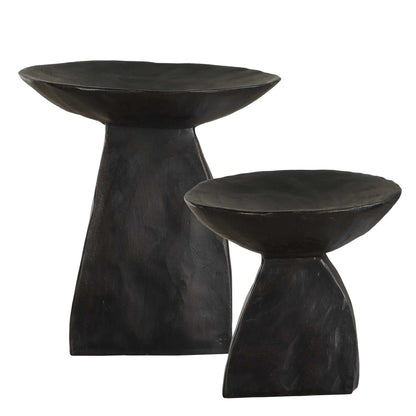 Pedestal Bowls, Set of 2
