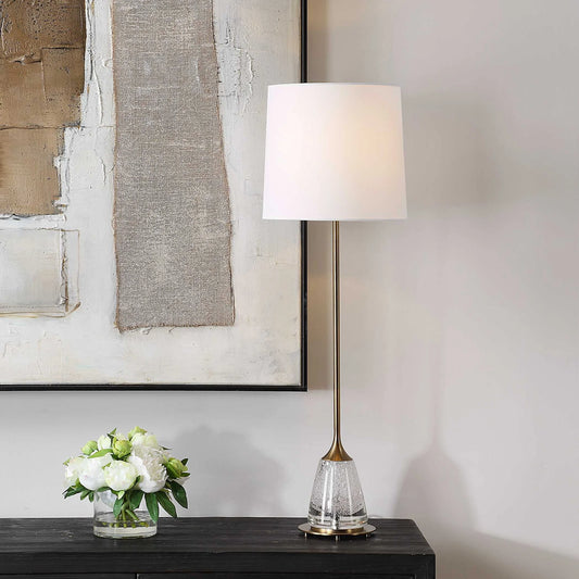 Brass Buffet Lamp