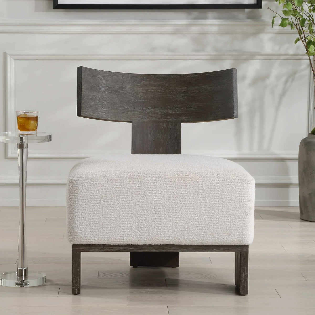 Klismos Accent Chair