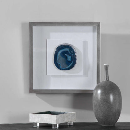 Blue Stone Shadow Box