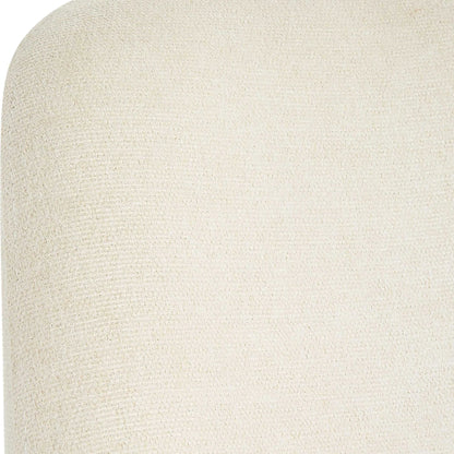 Off White Fabric Dining Chair