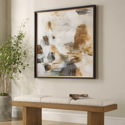 Story Framed Abstract Print