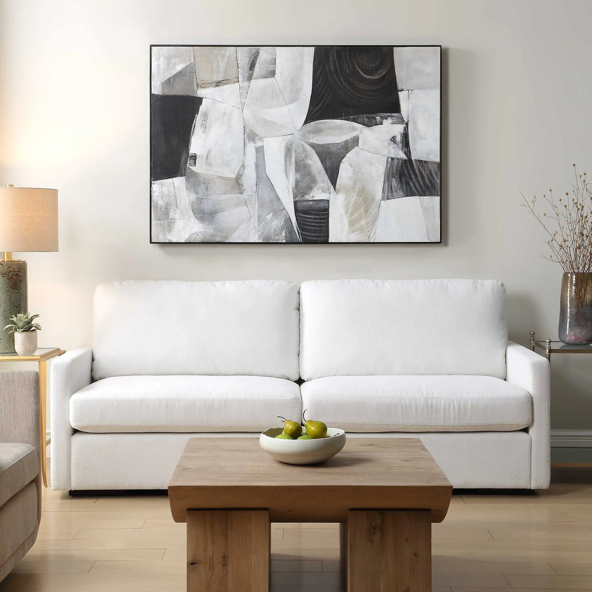 Geometric Abstract Canvas
