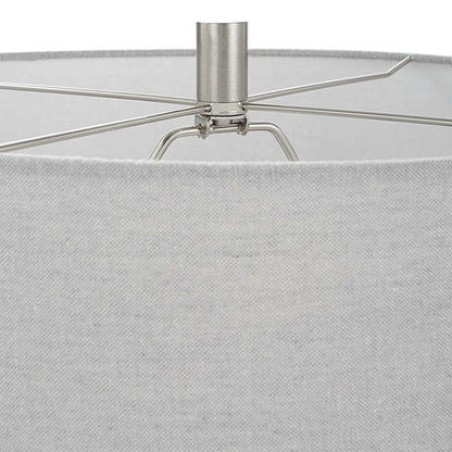 Satin Black Table Lamp