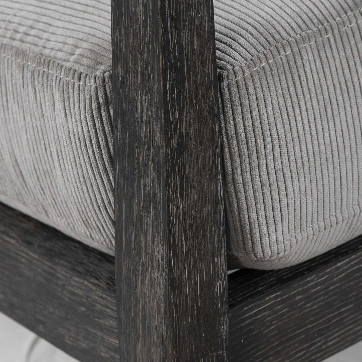 Modern Gray Accent Chair