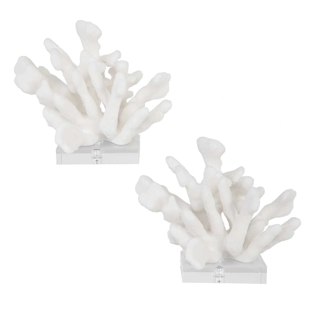 White Bookends Set/2