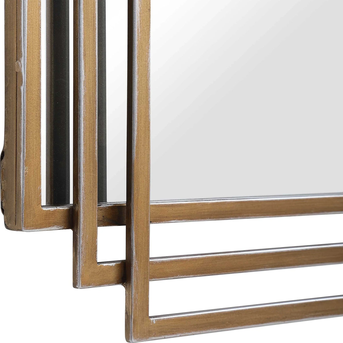 Brushed Gold Mirror