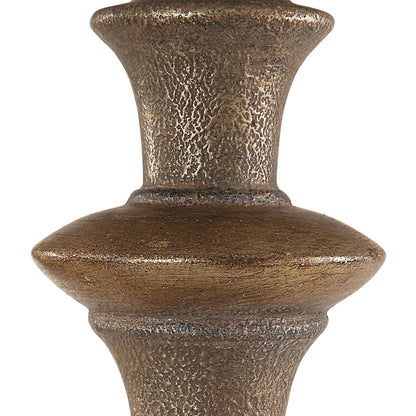 Silver Bronze Floor Lamp