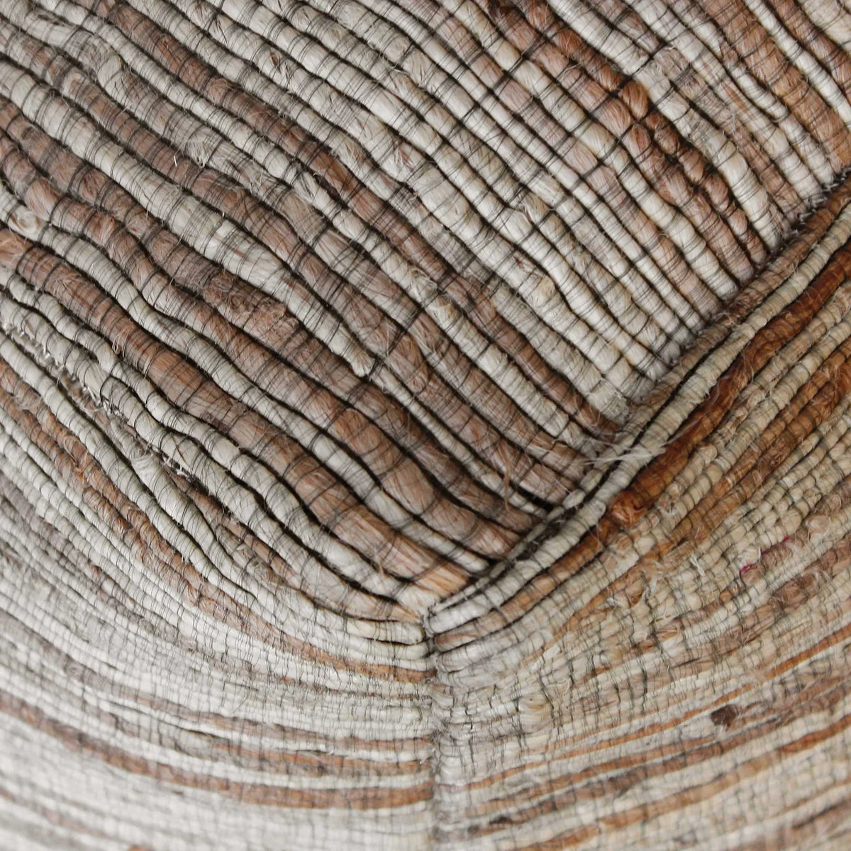 Beige Pouf