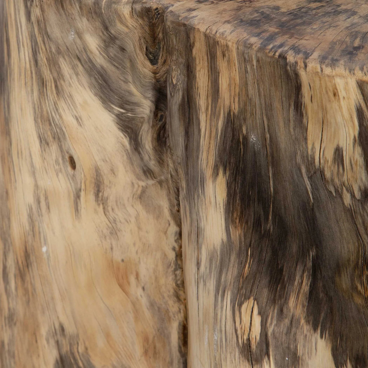 Tamarind Wood Accent Stool