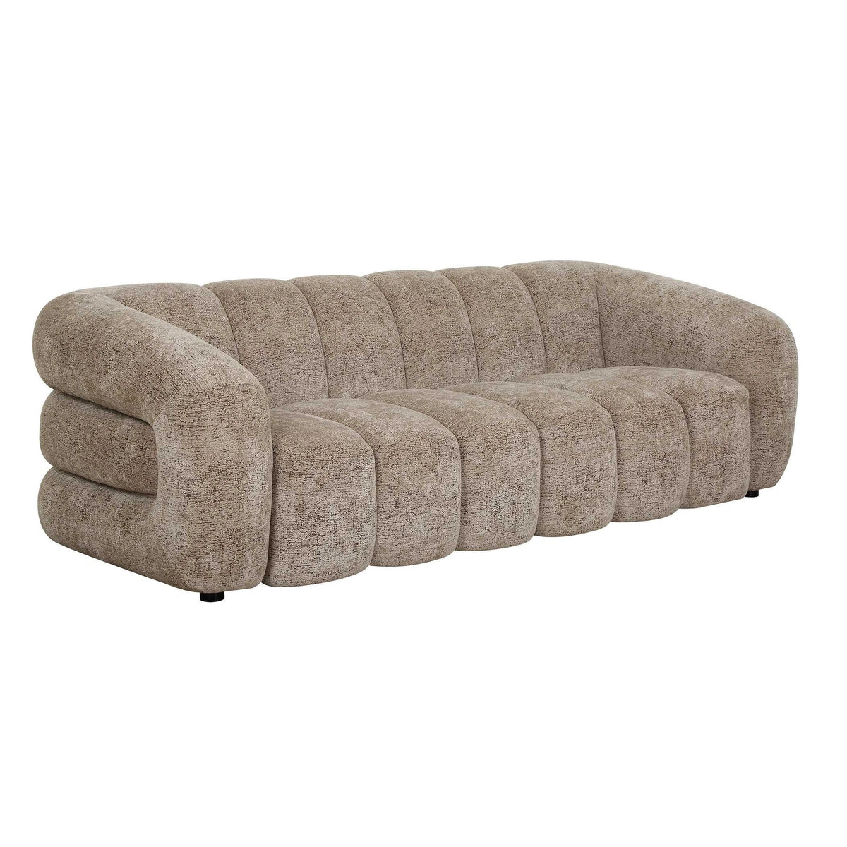 Upholstered Chenille Sofa
