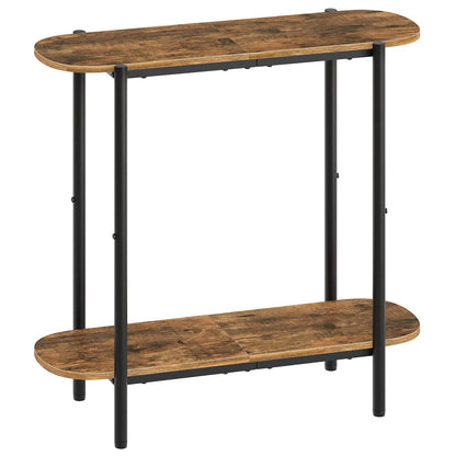 Yatiney 29.5" Narrow Console Table - 2-Tier Entryway & Sofa Table for a Living Space