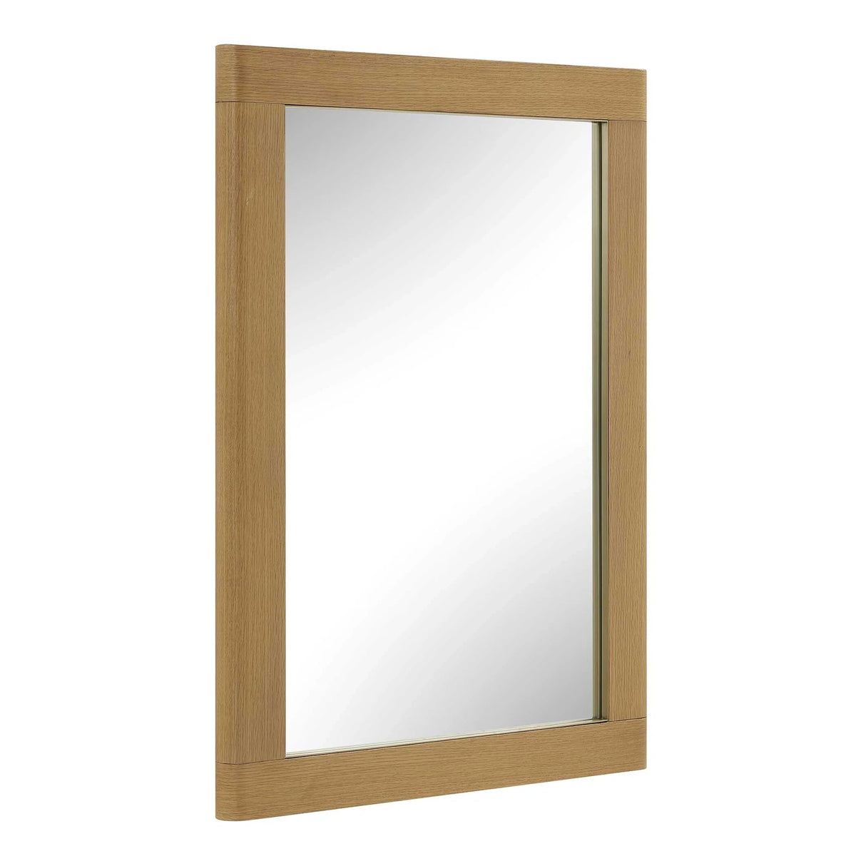 Gunstock Oak Mirror