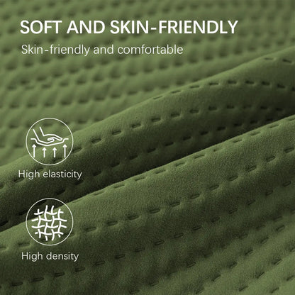 Xaking Solid Comforter Set | Ultrasonic Quilted Lightweight All-Season Bedding with Pillowcases | Six Colours, Twin to King