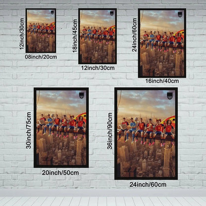 Spain Team 2026 Championship Canvas Wall Poster