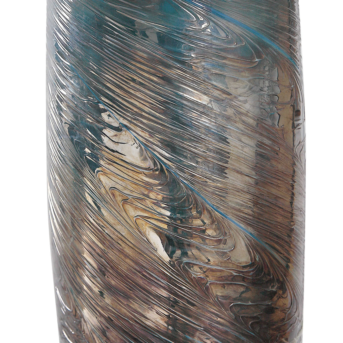Swirl Glass Table Lamp