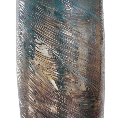 Swirl Glass Table Lamp
