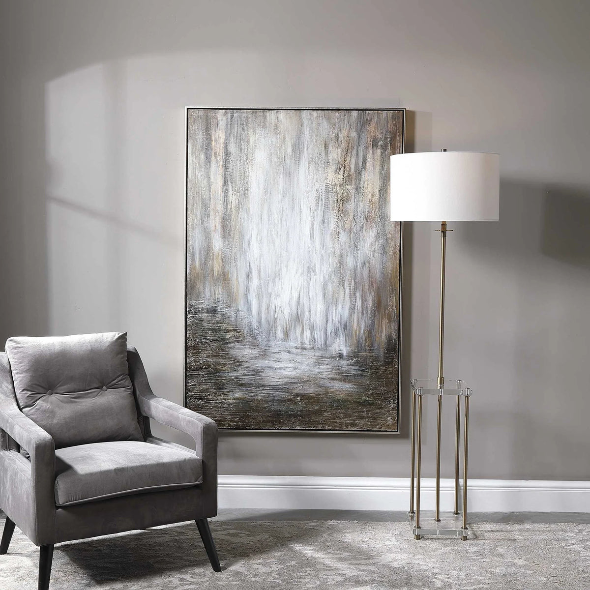 Hand Painted Abstract Art