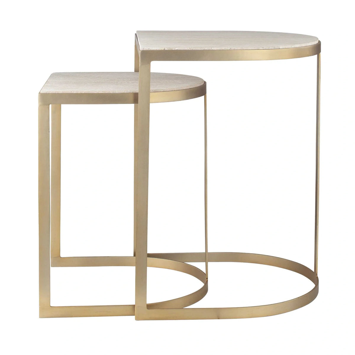 Travertine Nesting Tables Set/2