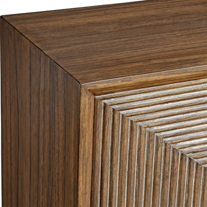 2 Door Wood Cabinet