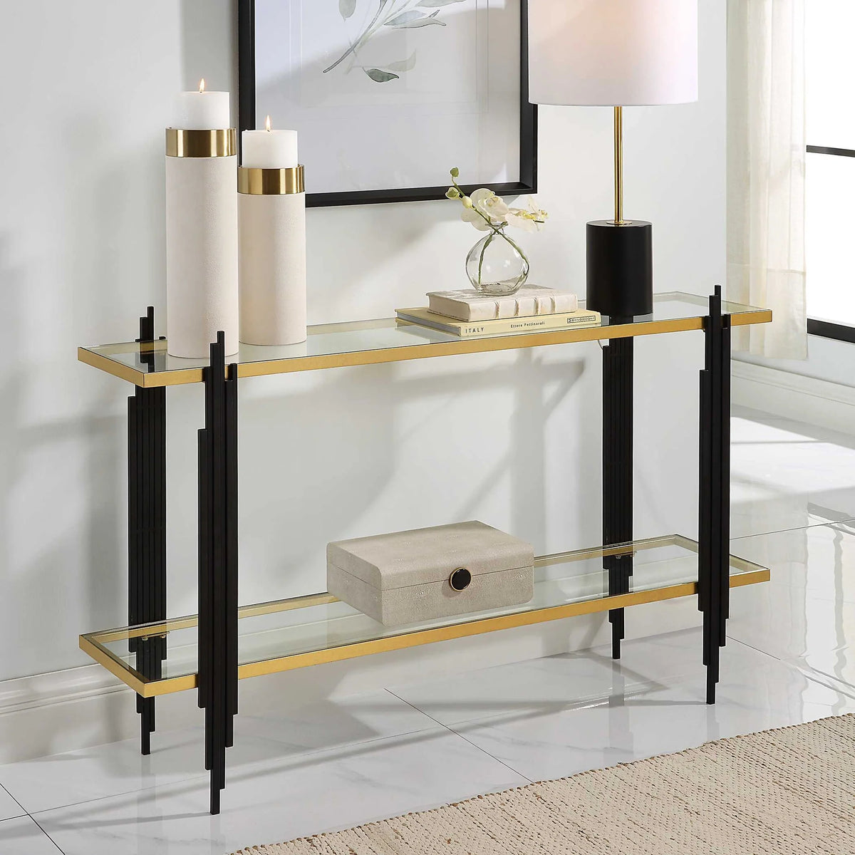 Cityscape Console Table
