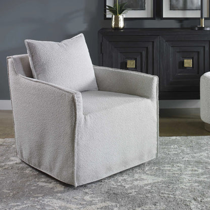 Gray Swivel Chair