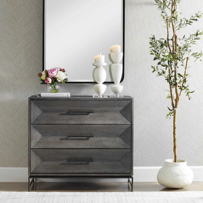 Dark Walnut Accent Chest